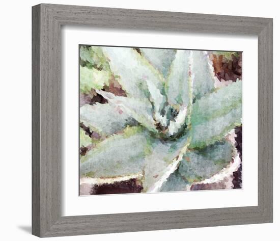 Agave Sebastiana-null-Framed Art Print