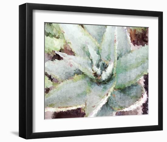 Agave Sebastiana-null-Framed Art Print