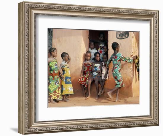 Agboli-Agbo Dedjlani, Abomey, Benin (Dahomey), Africa-Bruno Barbier-Framed Photographic Print