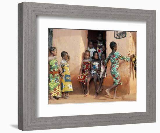 Agboli-Agbo Dedjlani, Abomey, Benin (Dahomey), Africa-Bruno Barbier-Framed Photographic Print