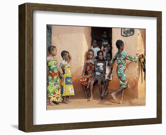 Agboli-Agbo Dedjlani, Abomey, Benin (Dahomey), Africa-Bruno Barbier-Framed Photographic Print