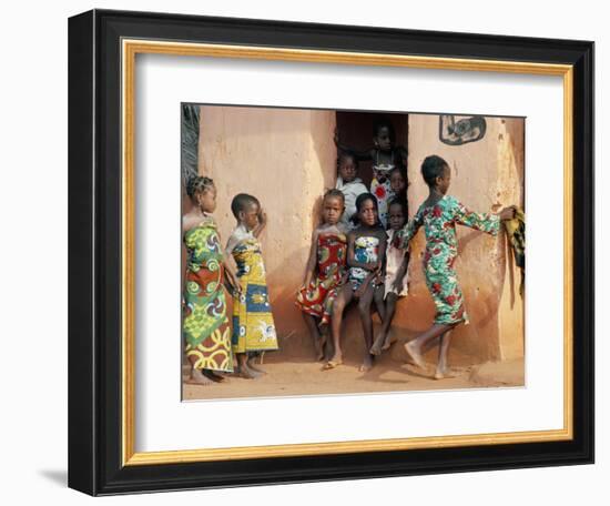 Agboli-Agbo Dedjlani, Abomey, Benin (Dahomey), Africa-Bruno Barbier-Framed Photographic Print