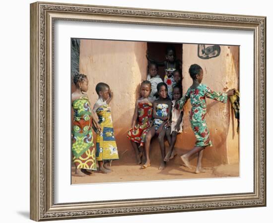 Agboli-Agbo Dedjlani, Abomey, Benin (Dahomey), Africa-Bruno Barbier-Framed Photographic Print