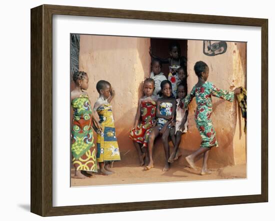 Agboli-Agbo Dedjlani, Abomey, Benin (Dahomey), Africa-Bruno Barbier-Framed Photographic Print