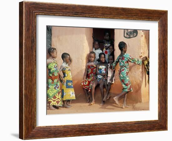 Agboli-Agbo Dedjlani, Abomey, Benin (Dahomey), Africa-Bruno Barbier-Framed Photographic Print