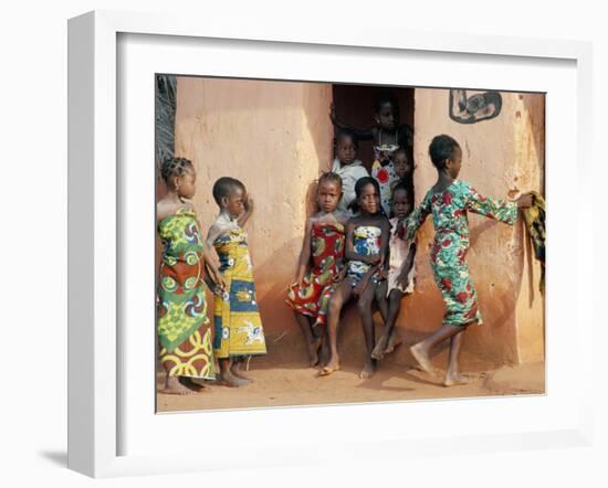 Agboli-Agbo Dedjlani, Abomey, Benin (Dahomey), Africa-Bruno Barbier-Framed Photographic Print