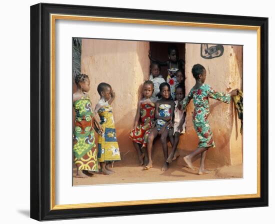 Agboli-Agbo Dedjlani, Abomey, Benin (Dahomey), Africa-Bruno Barbier-Framed Photographic Print