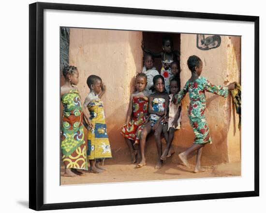 Agboli-Agbo Dedjlani, Abomey, Benin (Dahomey), Africa-Bruno Barbier-Framed Photographic Print