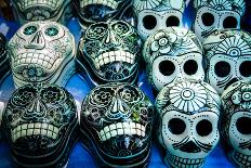Day of the Dead Souvenir Skulls, Dia De Muertos-AGCuesta-Photographic Print