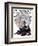 "Age of Romance" Saturday Evening Post Cover, November 10,1923-Norman Rockwell-Framed Giclee Print