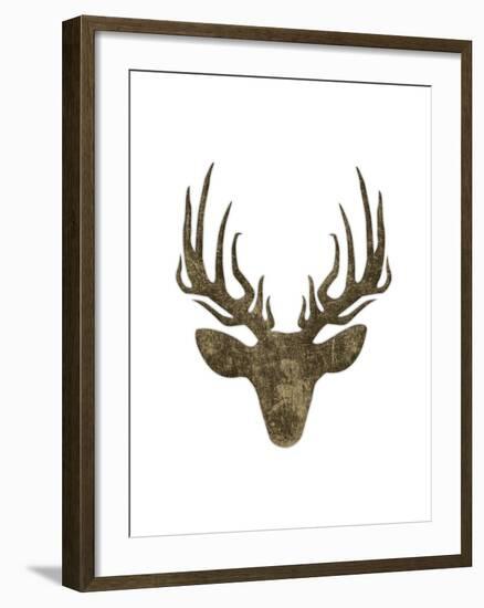 Aged Deer Mate-Jace Grey-Framed Art Print