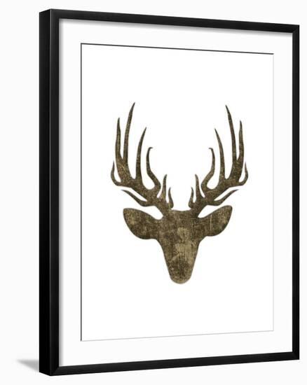 Aged Deer Mate-Jace Grey-Framed Art Print