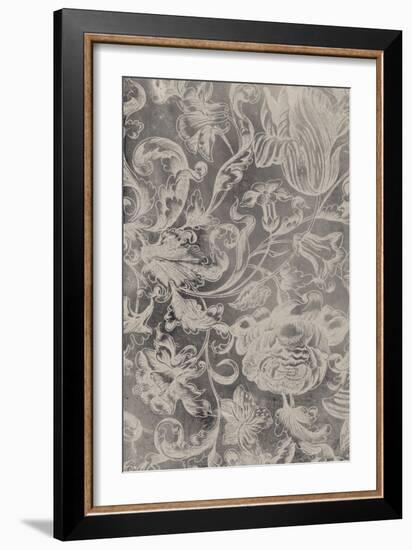 Aged Floral I-Vision Studio-Framed Art Print