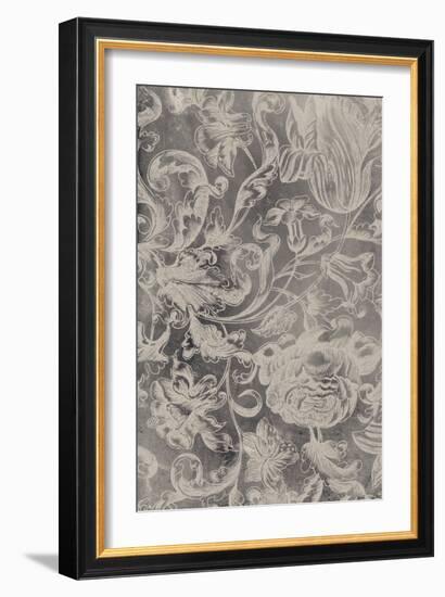 Aged Floral I-Vision Studio-Framed Art Print