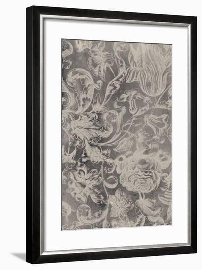 Aged Floral I-Vision Studio-Framed Premium Giclee Print