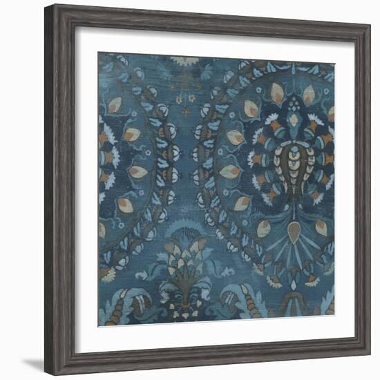 Aged Indigo III-June Erica Vess-Framed Art Print