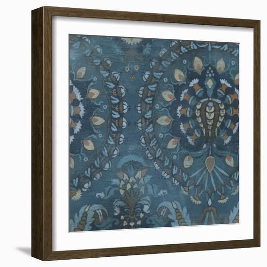 Aged Indigo III-June Erica Vess-Framed Art Print