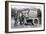 Agents Capture a Vehicle Loaded with Liquor as it Got a Flat Tire-null-Framed Art Print