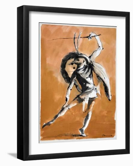 Aggression-Vaan Manoukian-Framed Art Print