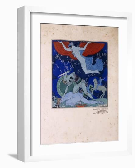 Aggressus Ressurgo, 1918-Georges Barbier-Framed Giclee Print