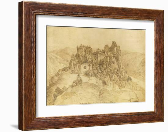 Aggstein Castle-B. Klein-Framed Collectable Print