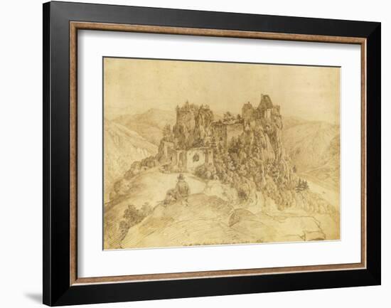 Aggstein Castle-B. Klein-Framed Collectable Print