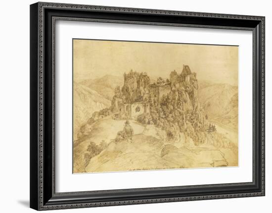 Aggstein Castle-B. Klein-Framed Collectable Print