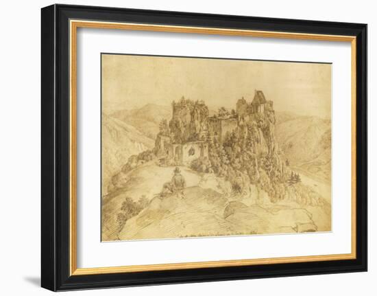 Aggstein Castle-B. Klein-Framed Collectable Print