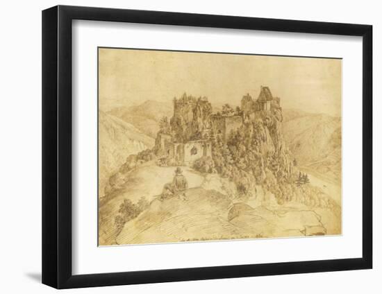 Aggstein Castle-B. Klein-Framed Collectable Print