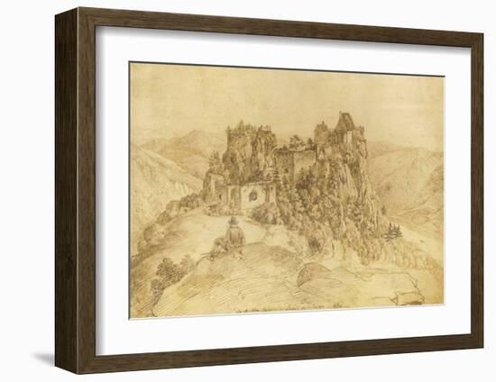 Aggstein Castle-B. Klein-Framed Collectable Print