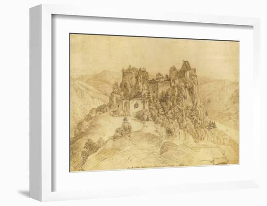 Aggstein Castle-B. Klein-Framed Collectable Print
