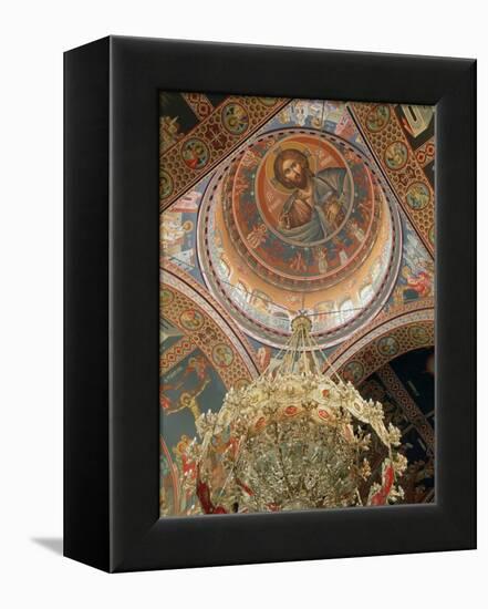 Aghios Minas Cathedral, Heraklion, Crete, Greece-Peter Thompson-Framed Premier Image Canvas