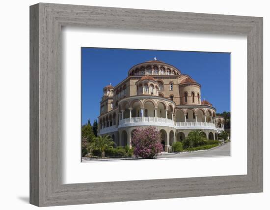 Aghios Nektarios Monastery, Aegina, Saronic Islands, Greek Islands, Greece-Rolf Richardson-Framed Photographic Print