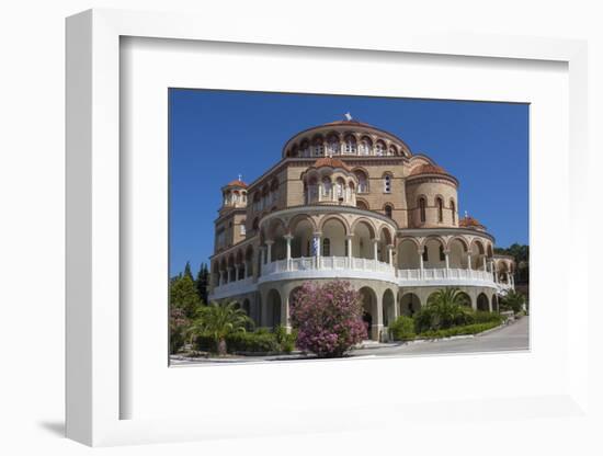 Aghios Nektarios Monastery, Aegina, Saronic Islands, Greek Islands, Greece-Rolf Richardson-Framed Photographic Print