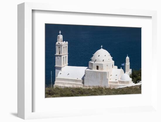 Agia Irini Church, Gialos, Ios, Cyclades, Greek Islands, Greece-Rolf Richardson-Framed Photographic Print