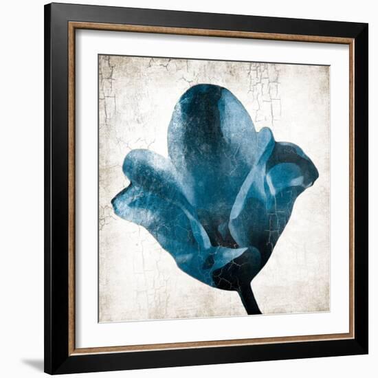 Aging Blues-Jace Grey-Framed Art Print