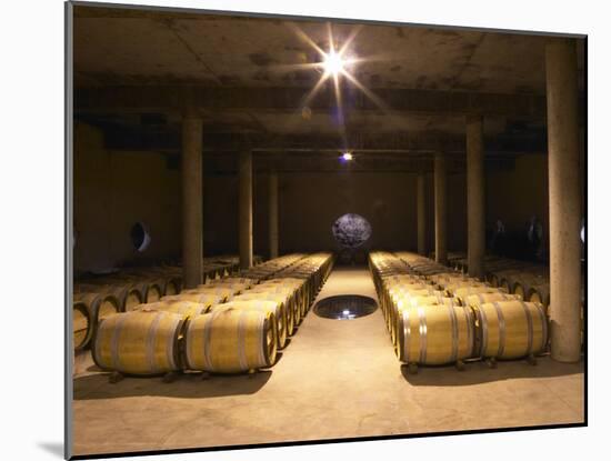 Aging Cellar at Vignoble, Tour De Verdots, Bergerac, France-Per Karlsson-Mounted Photographic Print