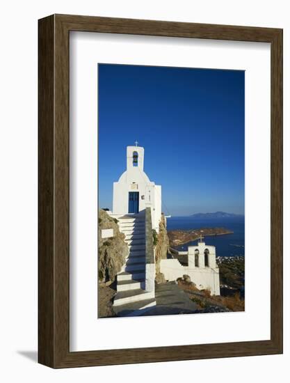 Agios Constantinos Church, Hora, Serifos Island, Cyclades, Greek Islands, Greece, Europe-Tuul-Framed Photographic Print