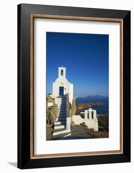 Agios Constantinos Church, Hora, Serifos Island, Cyclades, Greek Islands, Greece, Europe-Tuul-Framed Photographic Print