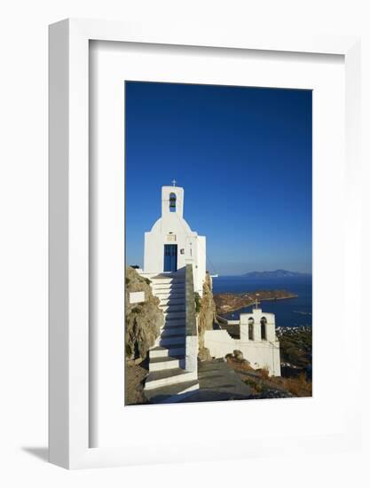 Agios Constantinos Church, Hora, Serifos Island, Cyclades, Greek Islands, Greece, Europe-Tuul-Framed Photographic Print