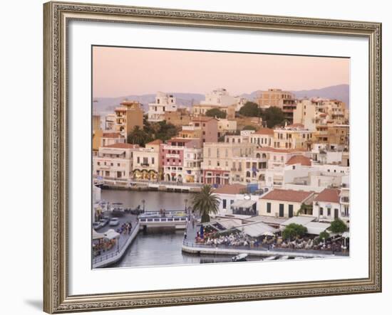 Agios Nikolaos, Crete, Greece, Europe-Angelo Cavalli-Framed Photographic Print