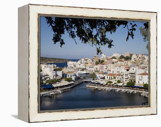 Agios Nikolaos, Crete, Greece, Europe-Angelo Cavalli-Framed Premier Image Canvas