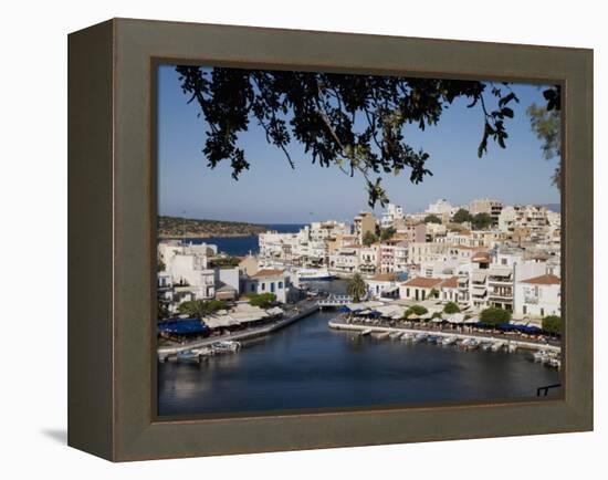 Agios Nikolaos, Crete, Greece, Europe-Angelo Cavalli-Framed Premier Image Canvas