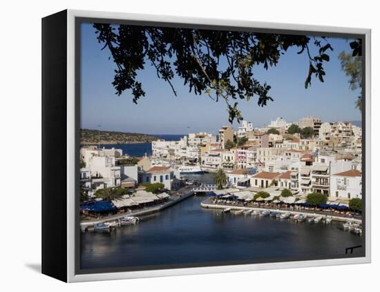 Agios Nikolaos, Crete, Greece, Europe-Angelo Cavalli-Framed Premier Image Canvas