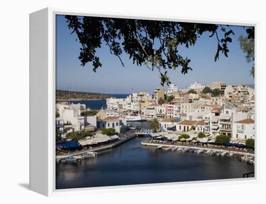 Agios Nikolaos, Crete, Greece, Europe-Angelo Cavalli-Framed Premier Image Canvas