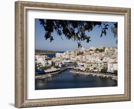 Agios Nikolaos, Crete, Greece, Europe-Angelo Cavalli-Framed Photographic Print