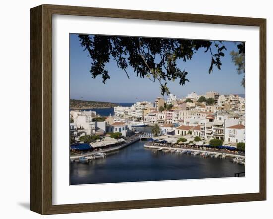 Agios Nikolaos, Crete, Greece, Europe-Angelo Cavalli-Framed Photographic Print