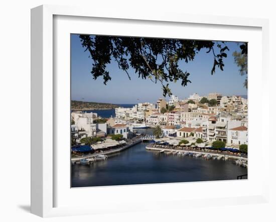 Agios Nikolaos, Crete, Greece, Europe-Angelo Cavalli-Framed Photographic Print