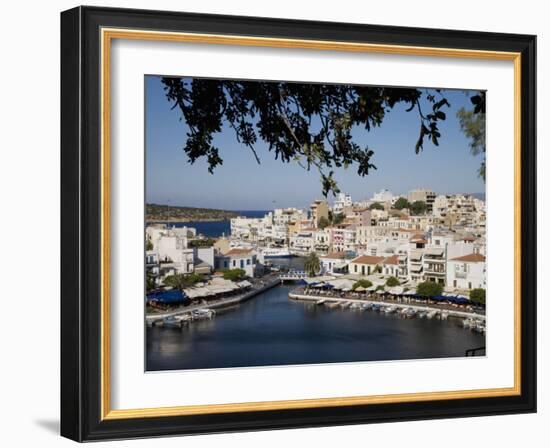 Agios Nikolaos, Crete, Greece, Europe-Angelo Cavalli-Framed Photographic Print