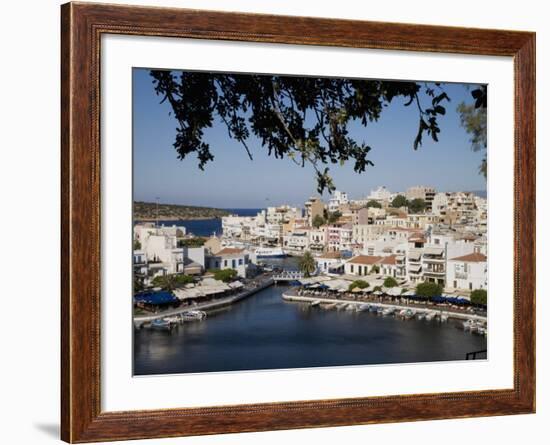 Agios Nikolaos, Crete, Greece, Europe-Angelo Cavalli-Framed Photographic Print